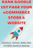 increase google rank 1st page ecommerce store website traffic