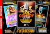 design party event club church business flyer design in 24hr