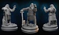 model or sculpt stunning 3d character for 3d print