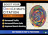 do 15500 google maps citations for gmb ranking and local SEO