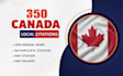 do 350 canada local citations local listing for gmb ranking