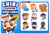 create chibi twitch emotes, discord emoji and sub badges