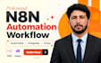 build n8n ai agent, n8n automation, n8n workflow and ai workflow automation