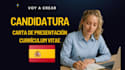 write a spanish french portuguese resume, CV and cover letter