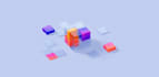 glass 3d cube animation