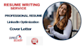 write professional resume cover letter and linkedin