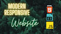 design a website for you using HTML, CSS, javascript, bootstrap