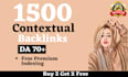 do contextual dofollow white hat high da seo backlinks for google ranking