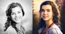 do a portrait drawing in any style