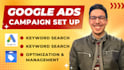 create, manage and optimize converting google ads campaigns