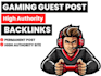 do guest posts on gaming blog da 60