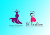 design outstanding woman fashion logo with express delivery