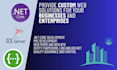 provide custom web solutions for your business
