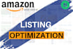 write amazon product listing description with SEO amazon listing optimization