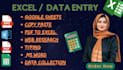 do do accurate excel data entry, PDF to excel, typing and copy paste