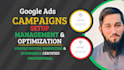 setup and manage google adwords campaigns