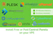 install and setup control panels on your vps