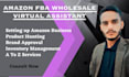 be your amazon fba wholesale virtual assistant