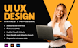 create a professional website and UI UX design on adobe xd