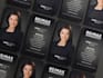 provide professional real estate business card with qr code