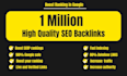create high quality seo backlinks for google ranking