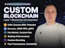 build custom blockchain layer 1 fork with evm cosmos explorer wallet