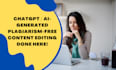 proofread, edit, and clean up your chatgpt and other ai content
