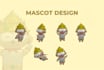 design 3d mascot character