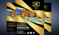 design luxury professional flyer print ready