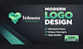 design modern minimalist logo, app icon, and brand identity