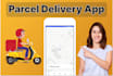 develop package parcel courier delivery mobile app ups fedex