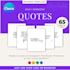 provide 65 motivational quotes templates