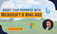 run and manage microsoft ads, bing ads