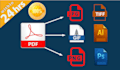 convert word, pdf, png, jpeg, heic, mp3, mp4, mov 12hrs
