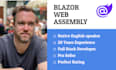 build your blazor web assembly app