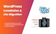install latest wordpress or migrate existing wordpress site