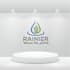 create modern unique business water refill logo design