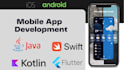 develop a mobile app using java kotlin swift and flutter