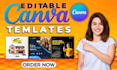 create editable canva templates for social media post and real estate templates