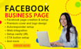 creat impressive facebook business page, fan page