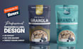 do product label design, packaging design and food label design