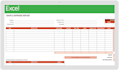 prepare excel templates for civil engineering projects