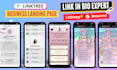 setup customize linktree bio link, beacons, linkpop, taplink