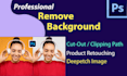 do background removal deep etch cut out image clipping path