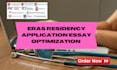 edit eras residency personal statements