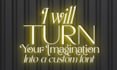 turn your imagination into a custom font