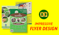 design outstanding flyer, handout, leaflet, banner or poster