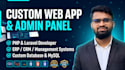 build custom web application management system with php laravel and mysql