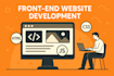 make a custom website with HTML, CSS and javascript