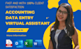 do accounting services and data entry
